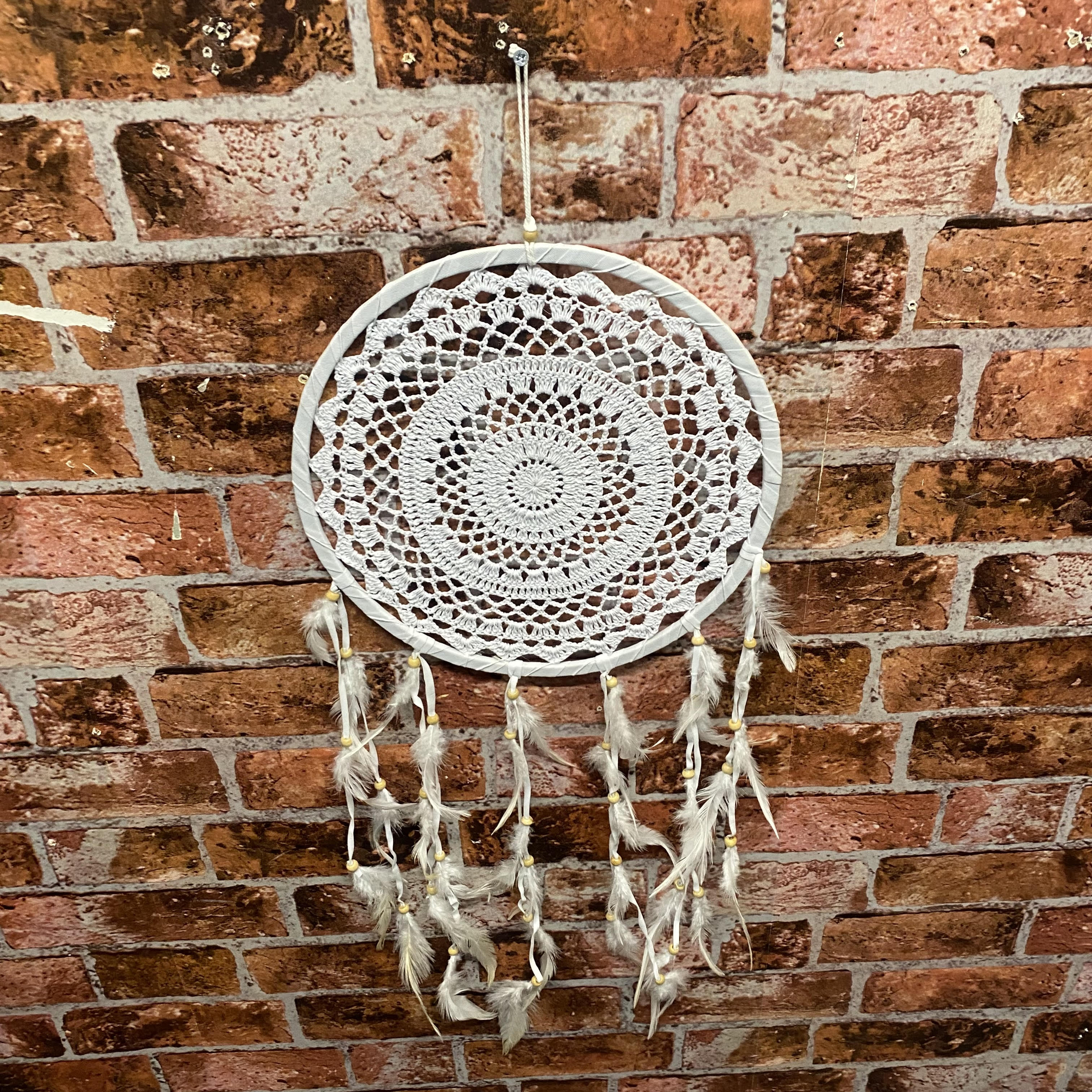 MSL 30cm White Dream Catcher Wind Chime