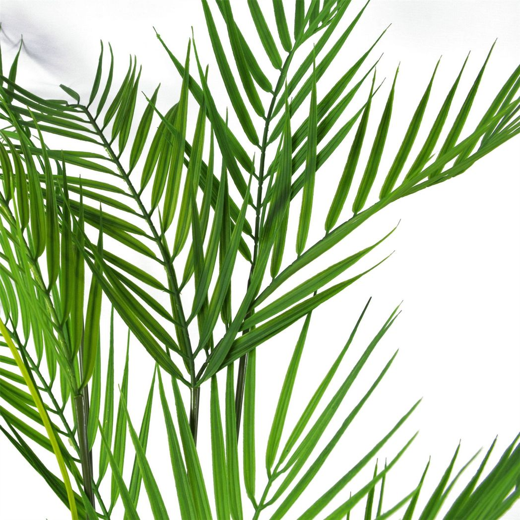Leaf 118cm Artificial Palm Tree, Unpotted, 11 Leaves