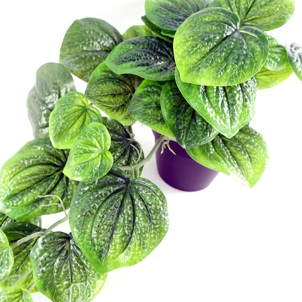 Leaf 35cm Artificial Trailing Potted Pothos Plant, Realistic Potted Plant