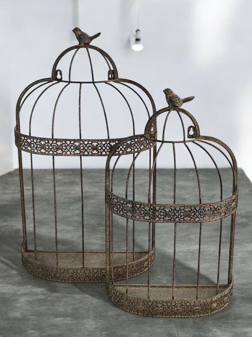 MSL Set of 2 Flower Baskets