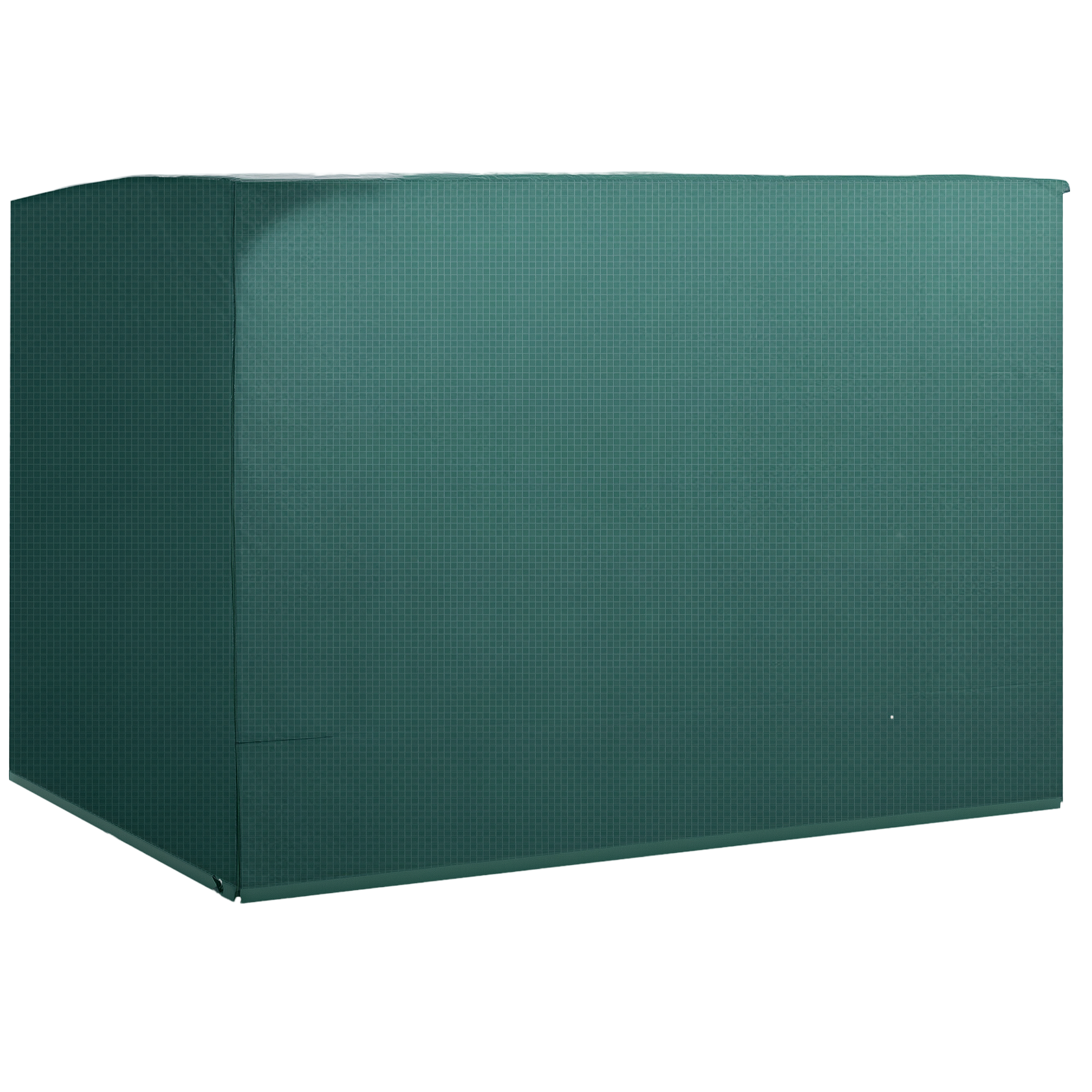 Outsunny Large Outdoor Swing Chair Cover, Heavy-Duty PE, Dark Green, 215 x 155 x 150 cm