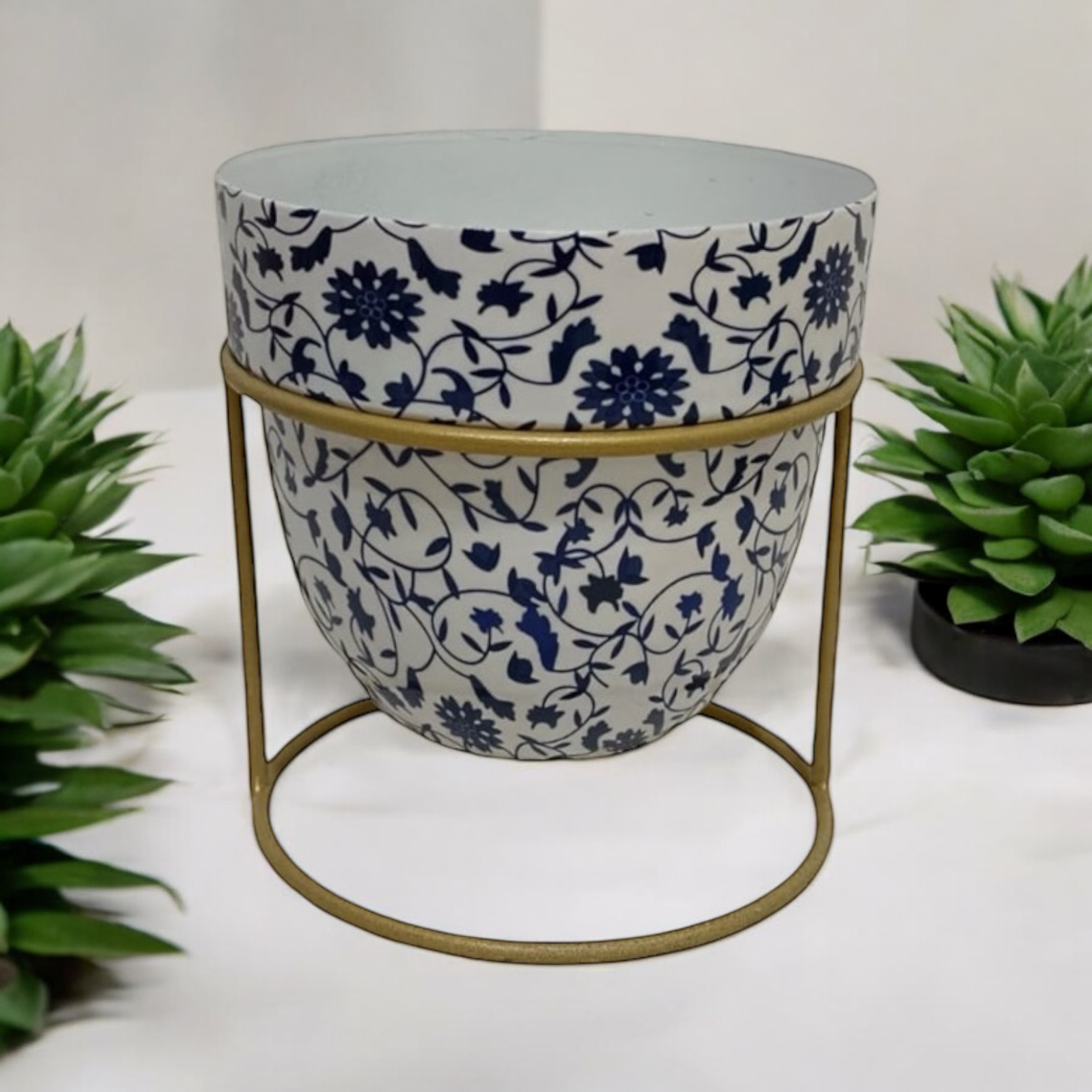 MSL 13cm Iron Planter on Stand