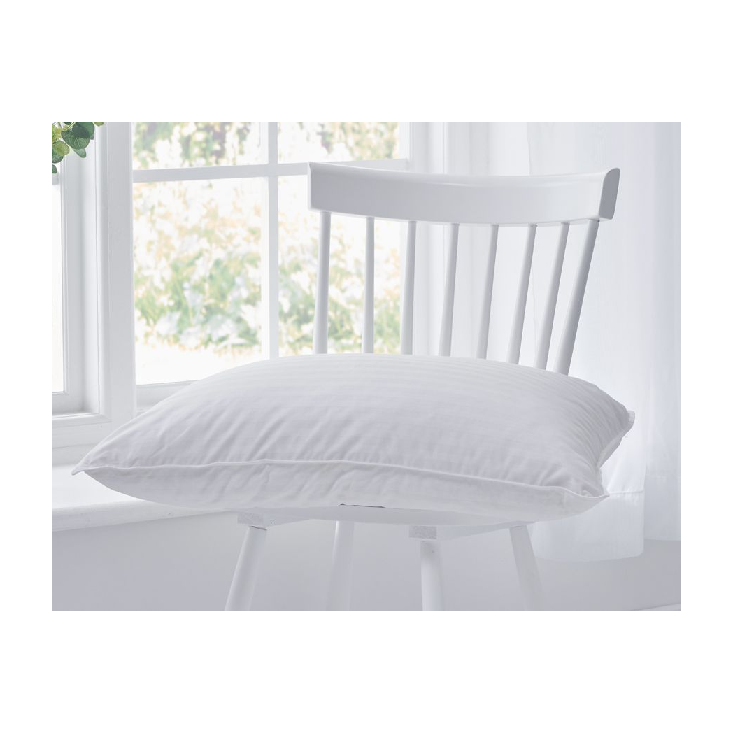 Bellissimo Home Hungarian White Goose Down Pillow, 100% Down Filled with Cotton Case