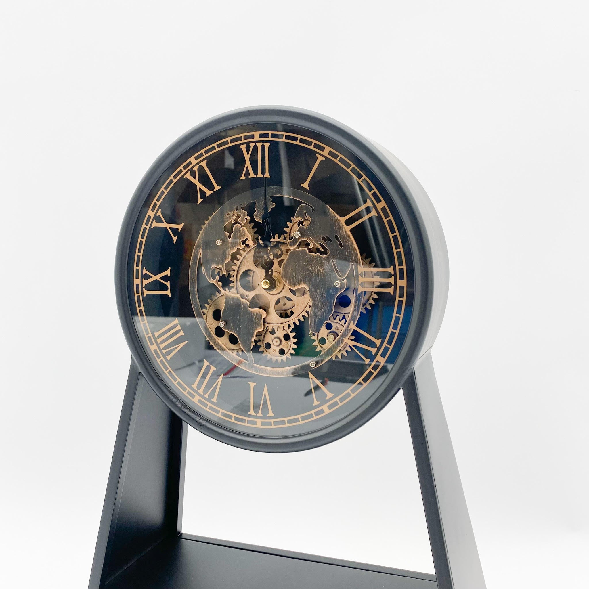 Hand Finished 51cm Table Clock, Battery Operated