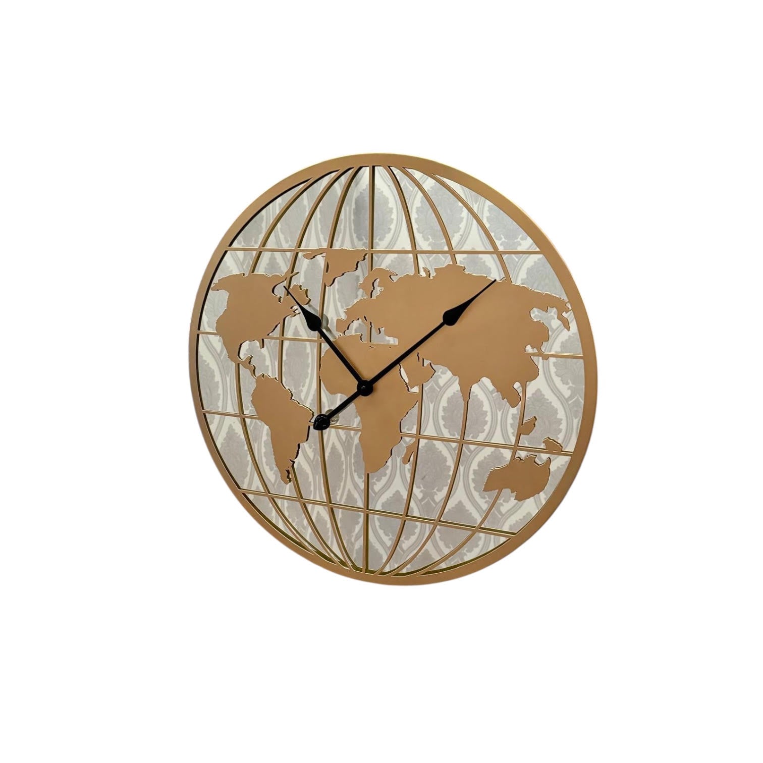 MSL 60cm World Design Wall Clock