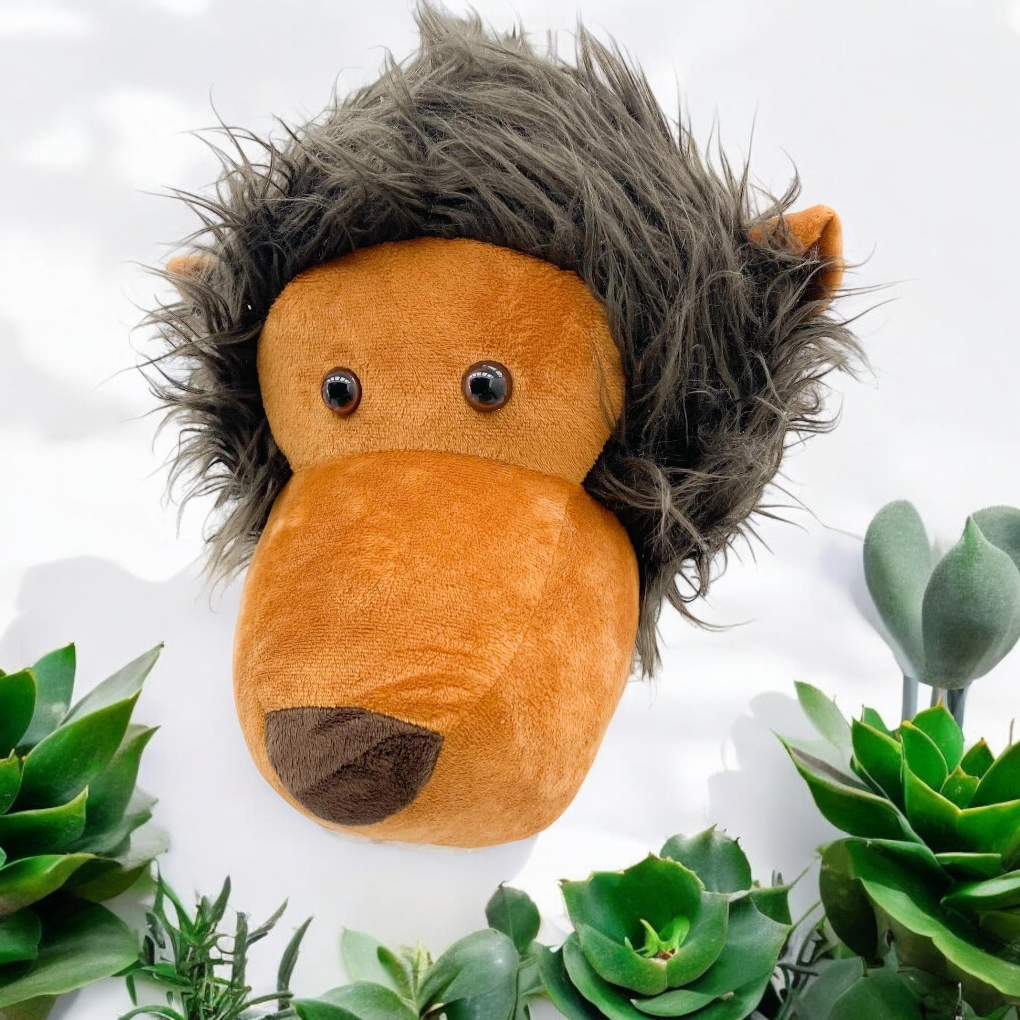 MSL 26cm Multi-Colored Lion Head Wall Hanger