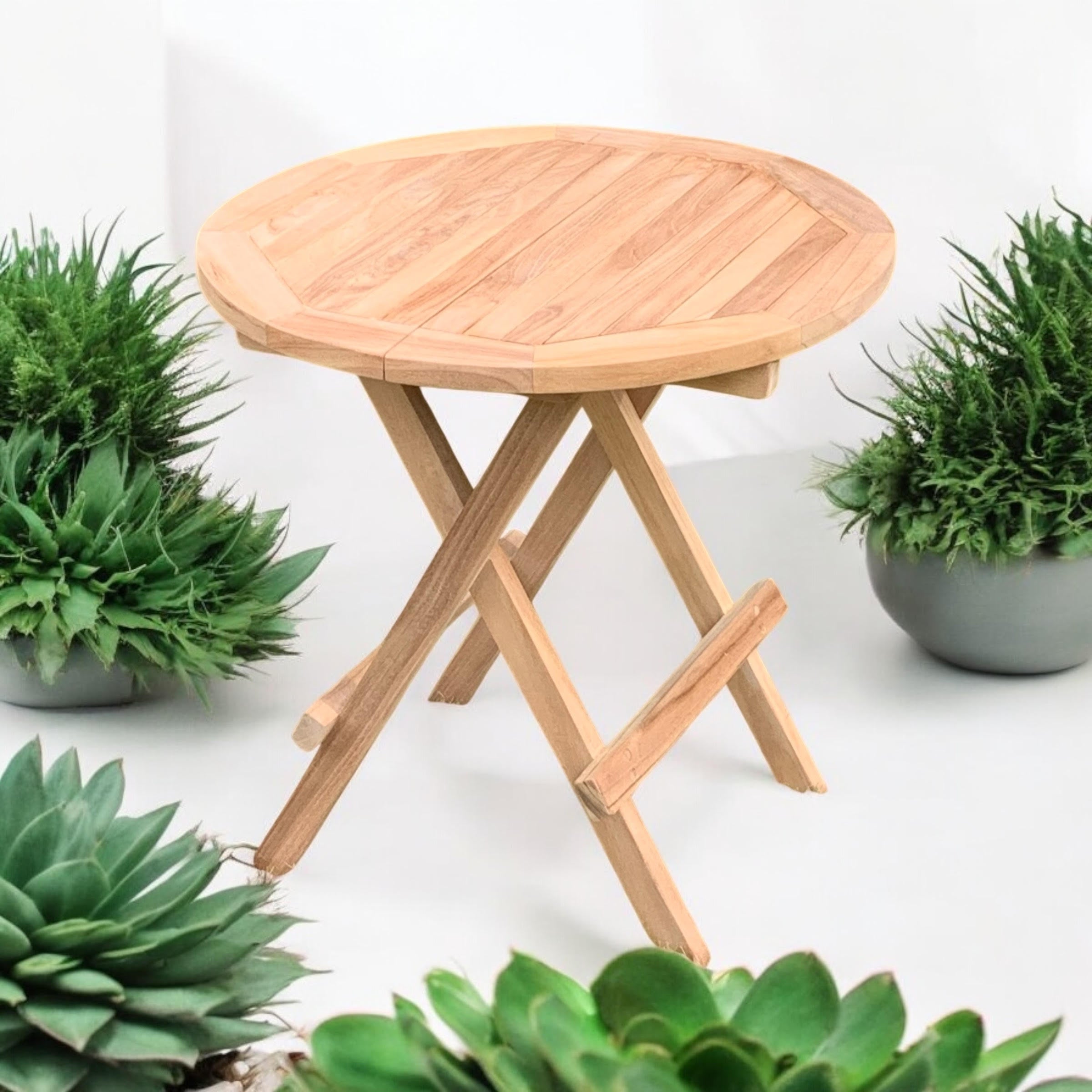 MSL 50cm Round Folding Picnic Table