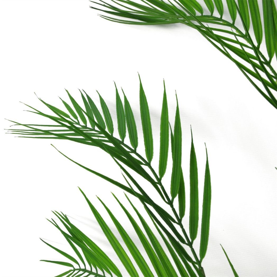 Leaf 118cm Artificial Palm Tree, Unpotted, 11 Leaves