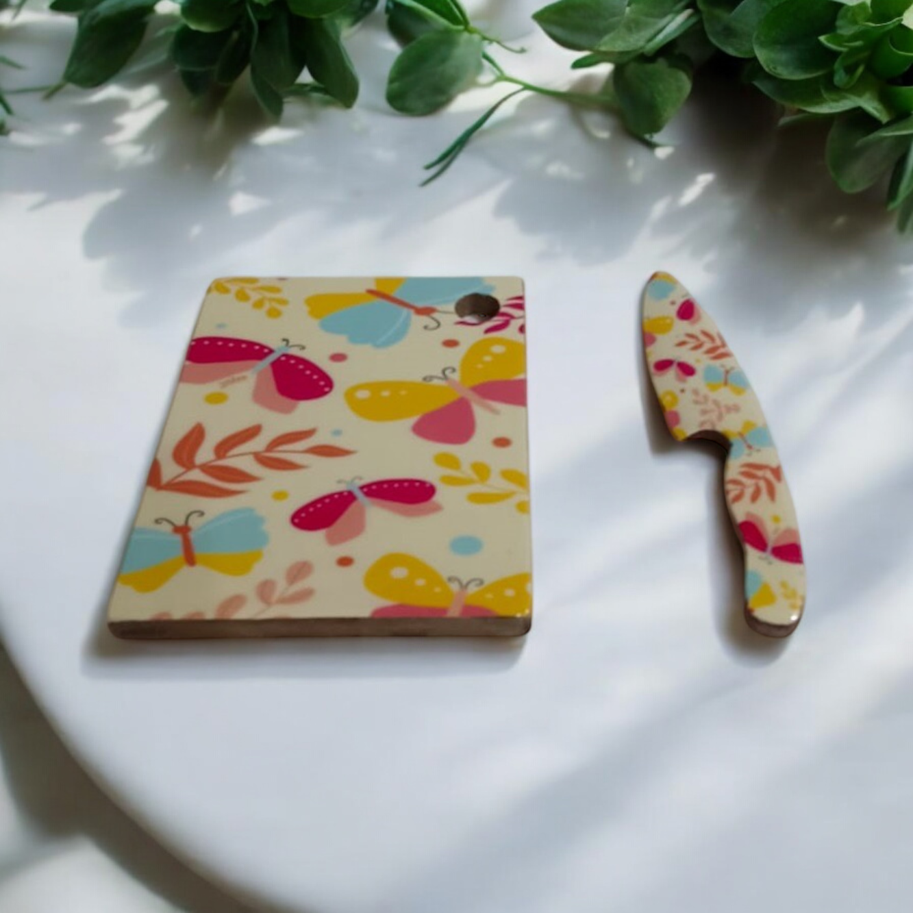 MSL 23CM MDF Chopping Board, Non-Slip Non-Stick Both Sides