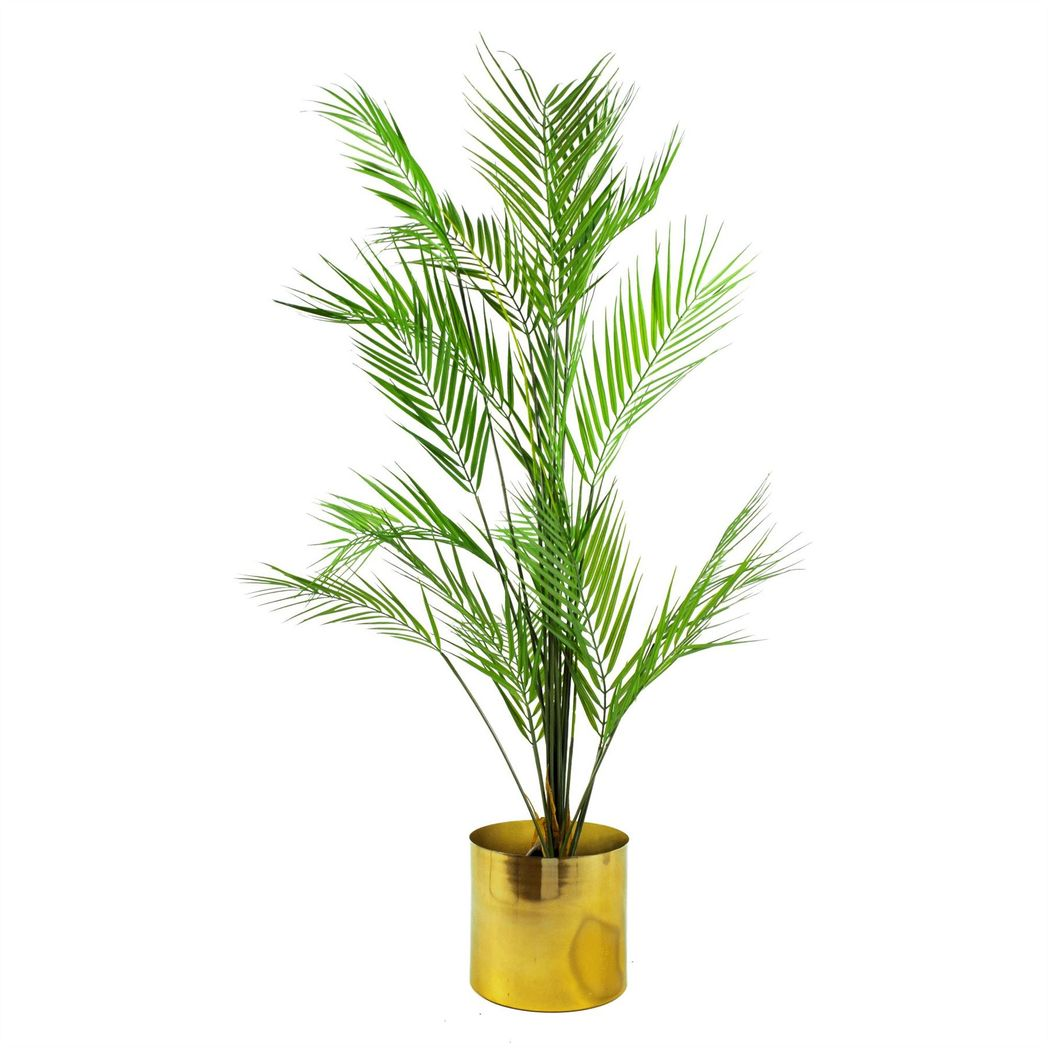 Leaf 118cm Artificial Palm Tree, Unpotted, 11 Leaves