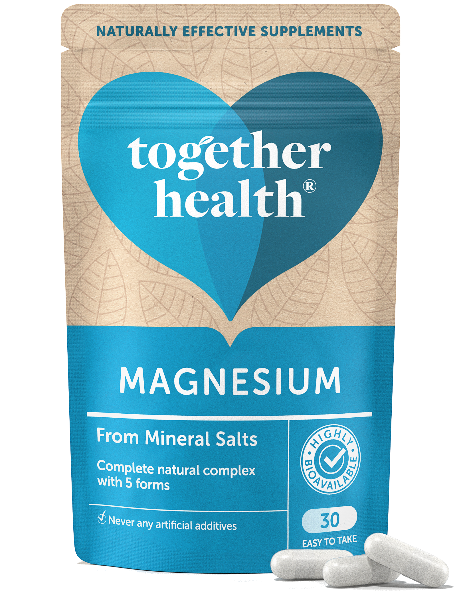 Magnesium Supplement β 30 Capsules