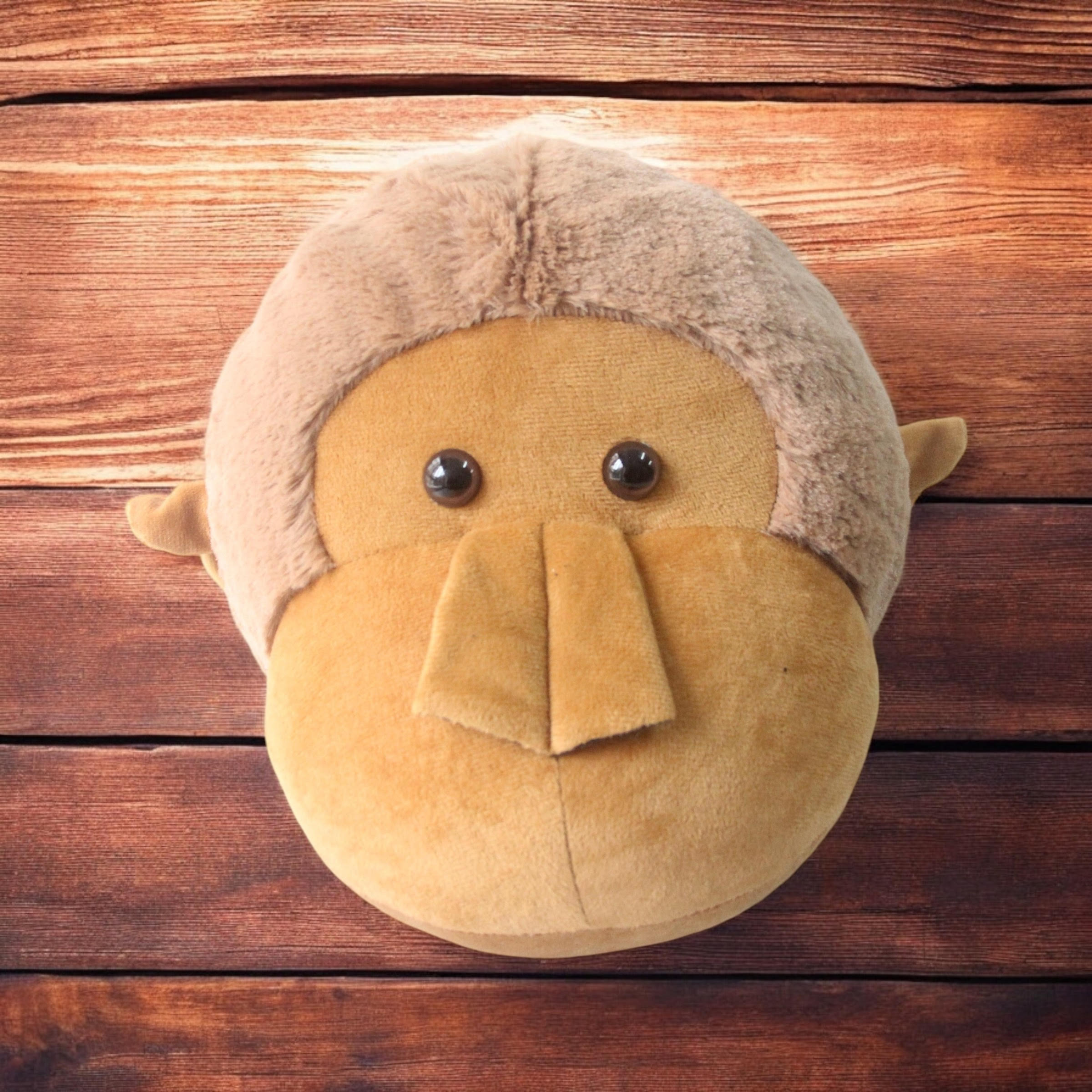 MSL 22cm Multi-Colored Orangutan Head Wall Hanger
