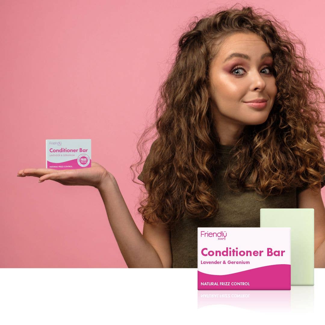 Lavender & Geranium Conditioner Bar - Eco Friendly