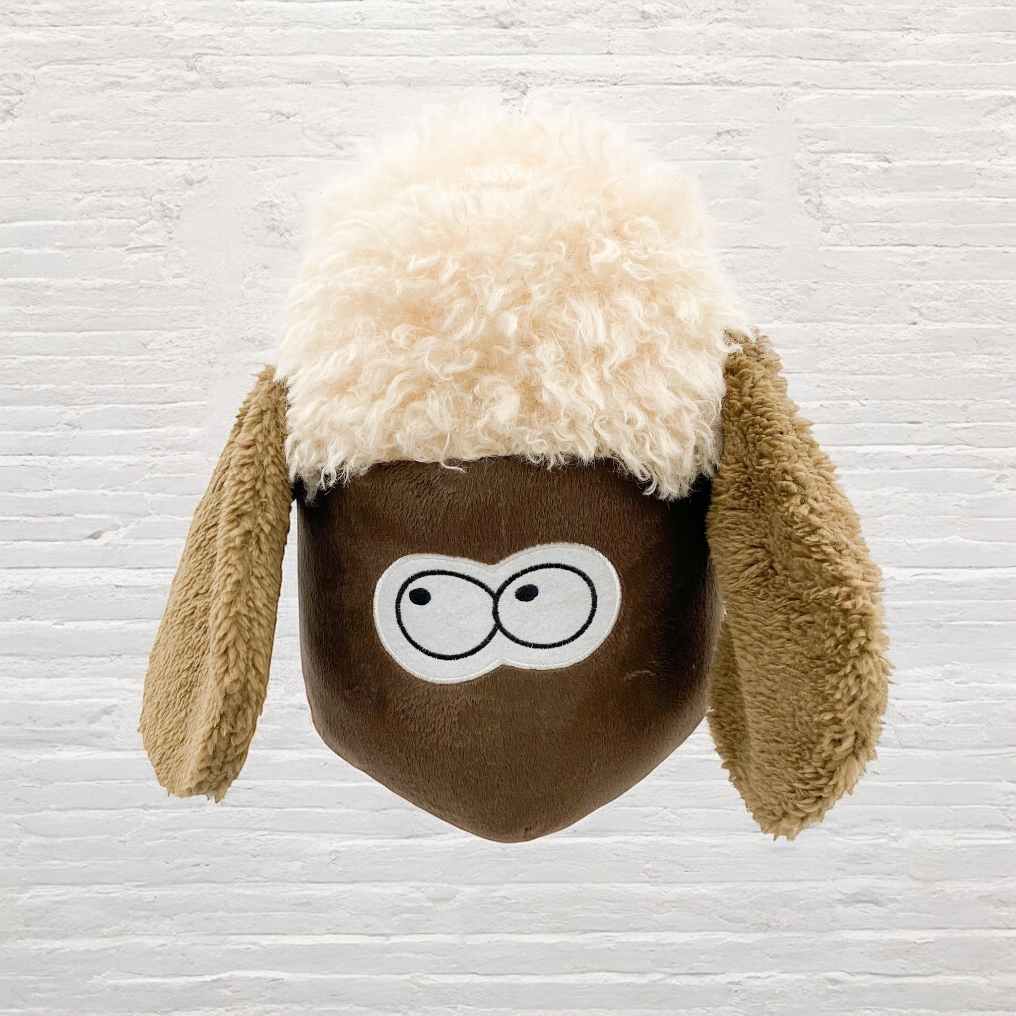 MSL 30 cm Multi-Colored Sheep Head Wall Hanger