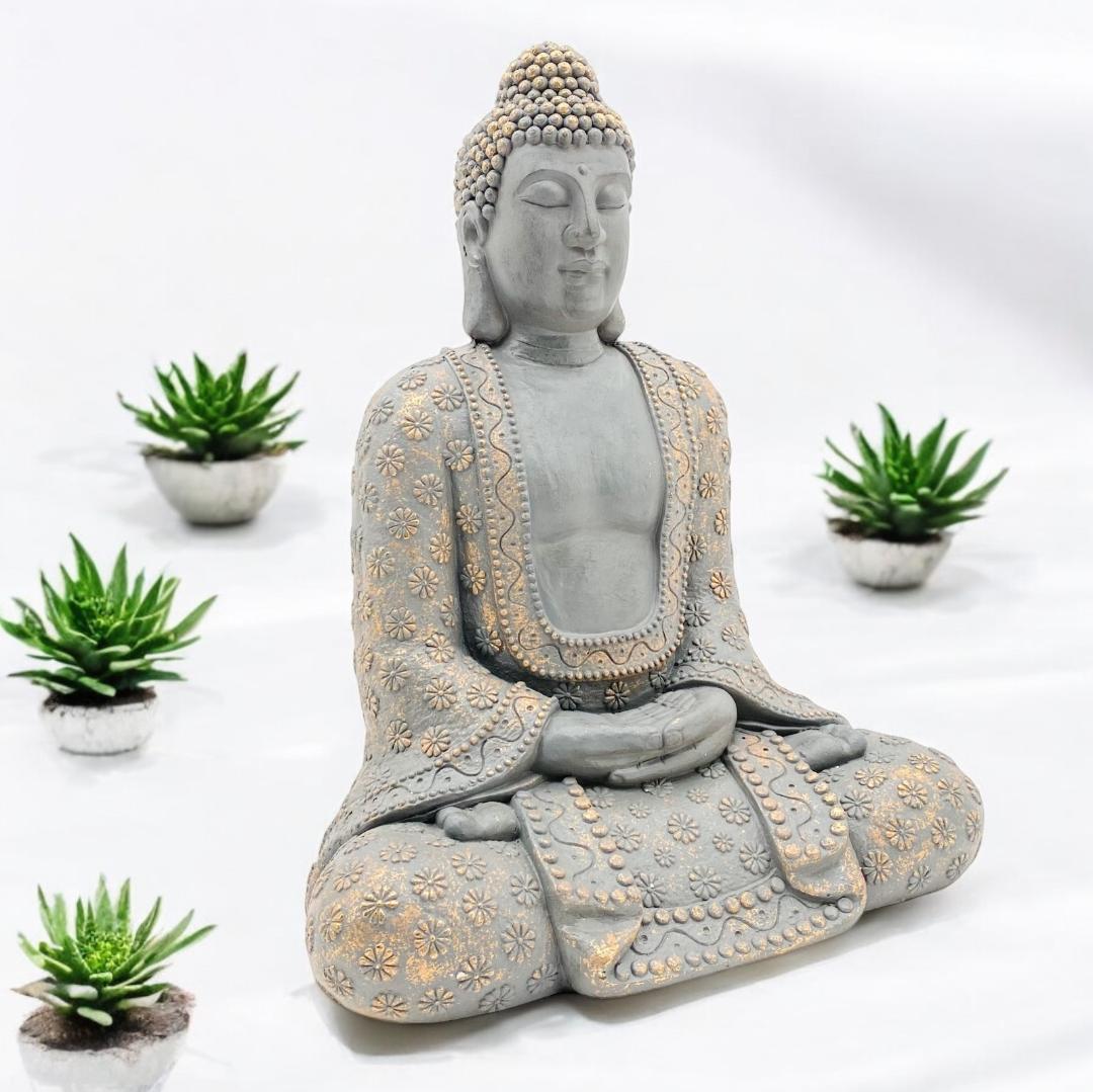 MSL 76 x 59 cm Buddha Statue for Home or Garden