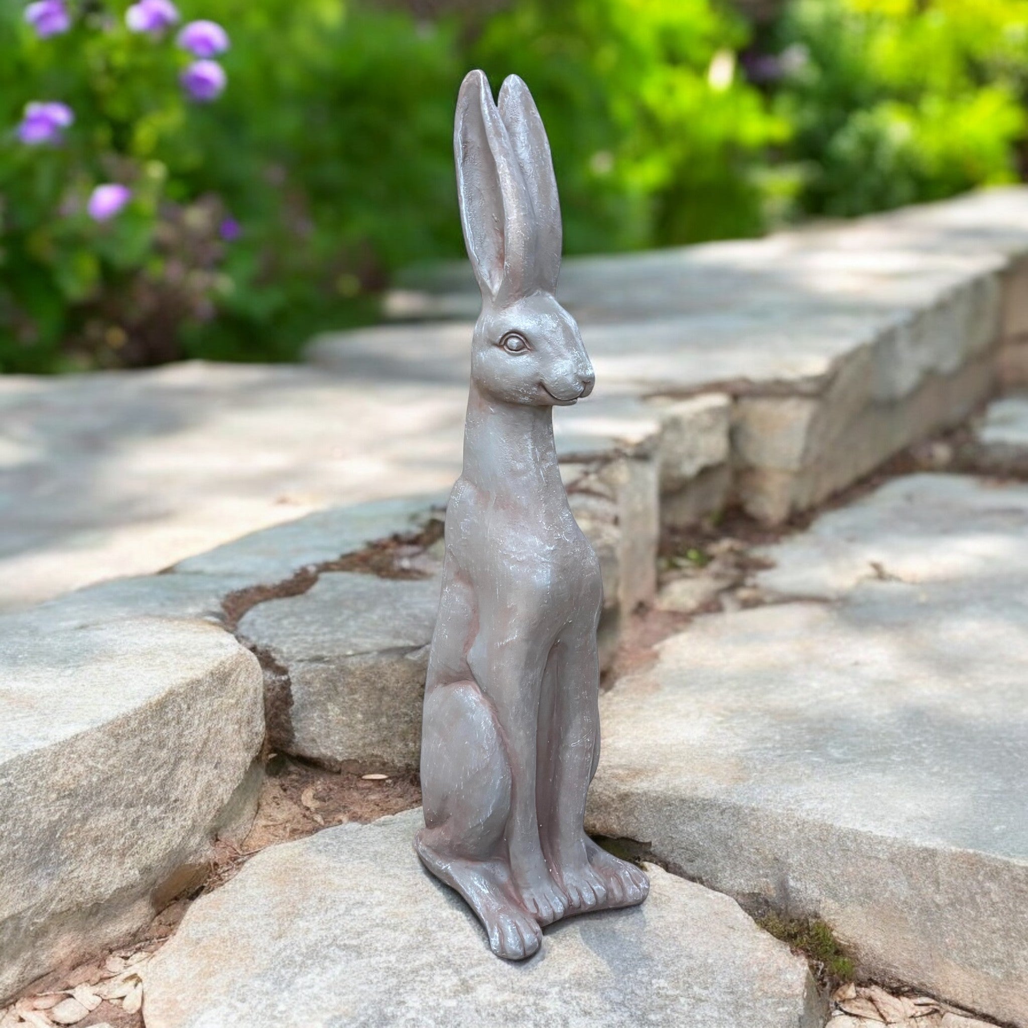 108CM Rabbit Statue for Garden, Patio or Home Decor, Indoor and Outdoor Display, Detailed Craftsmanship