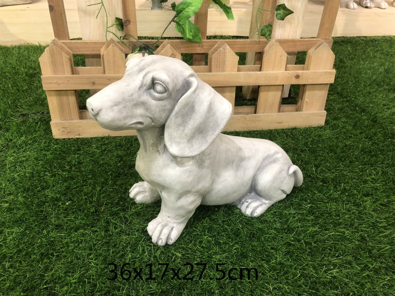 MSL Sitting Dog Statue 36 x 17 x 26 cm