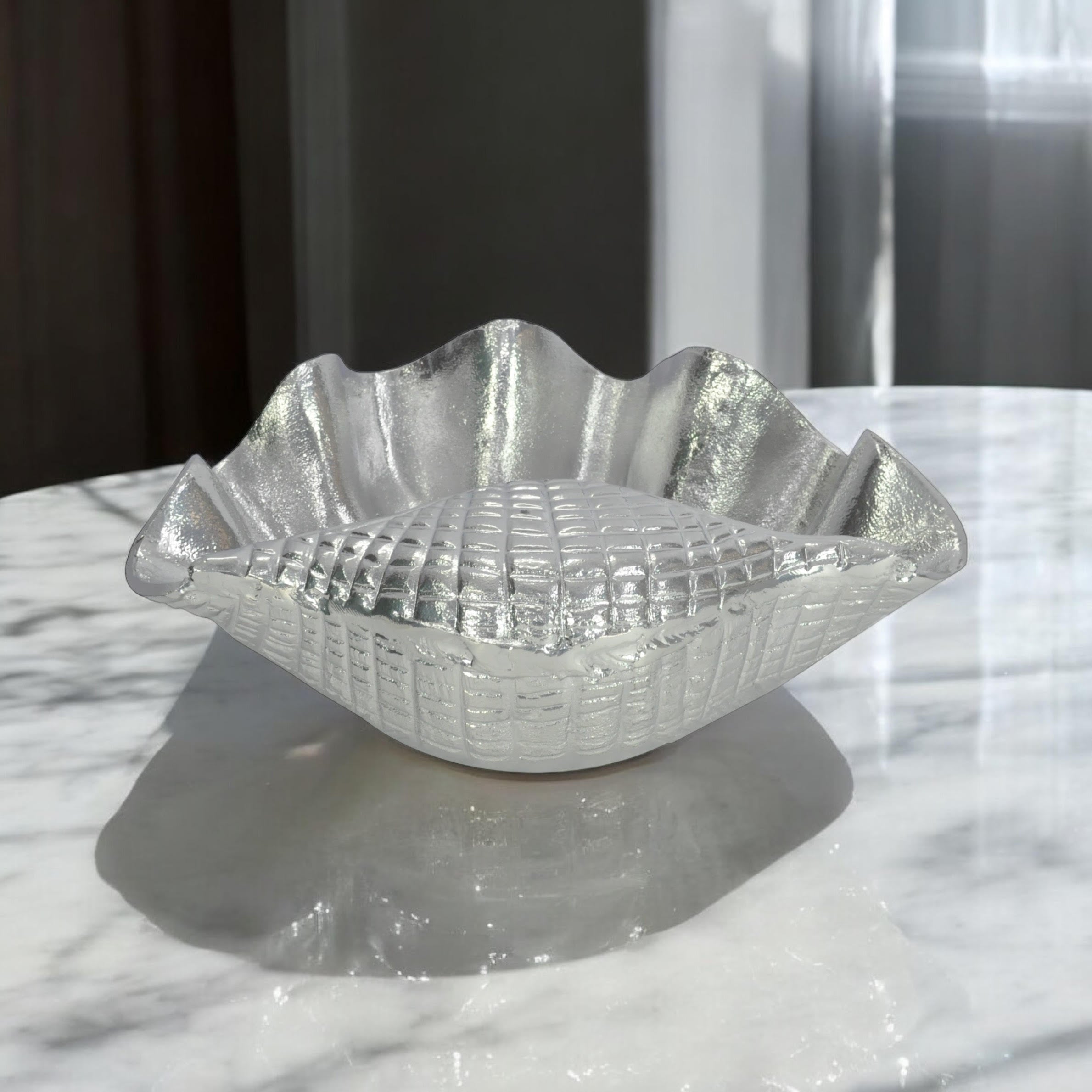MSL 46cm Hand-Finished Nickel Plated Wine Cooler
