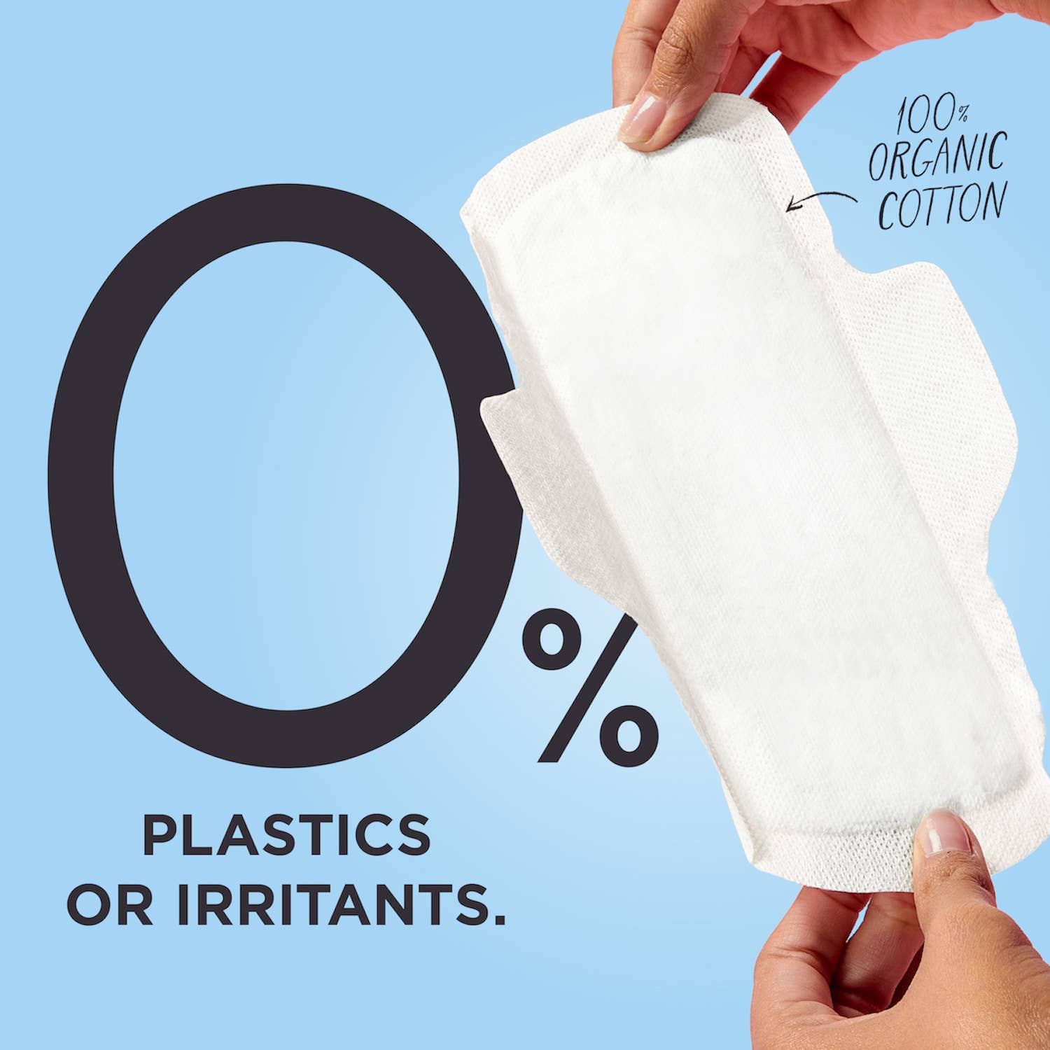 Pads with Wings | Heavy/Night (10 pack) | Plastic-free