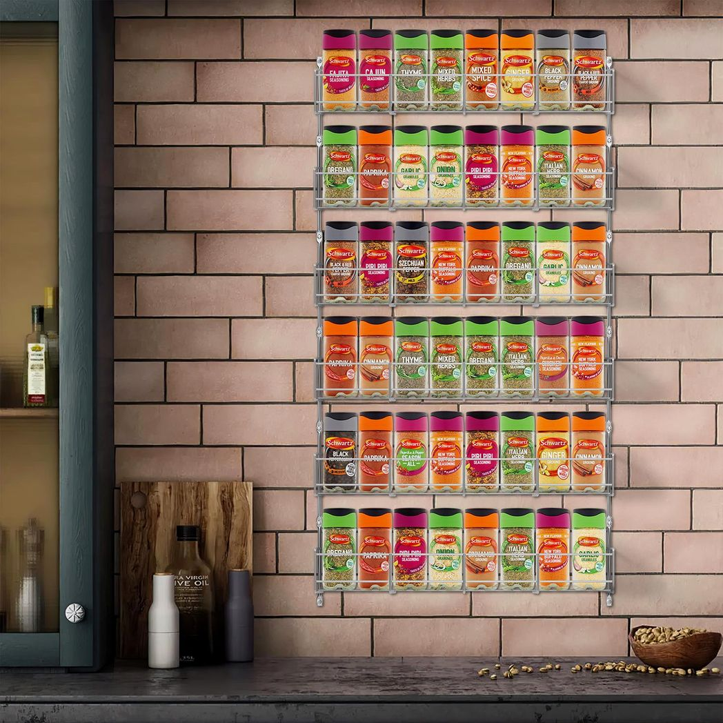 Vinsani 3 Tier Herb and Spice Rack for Organised Storage