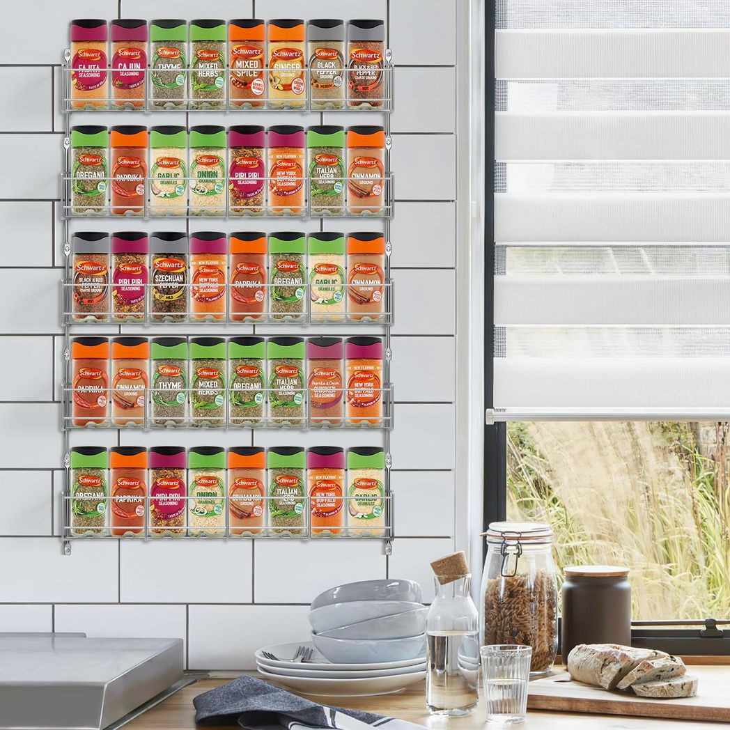 Vinsani Herb and Spice Rack for Neat Kitchen Storage