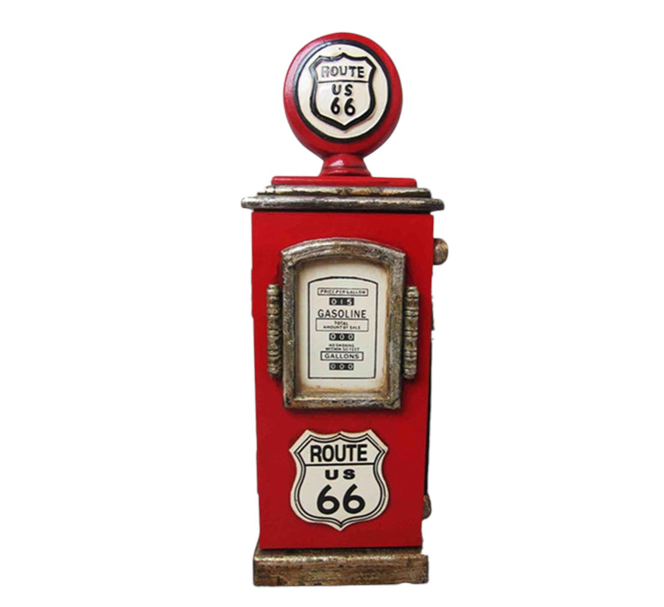 Route 66 Gas Pump Big Boy Toy Key Cabinet