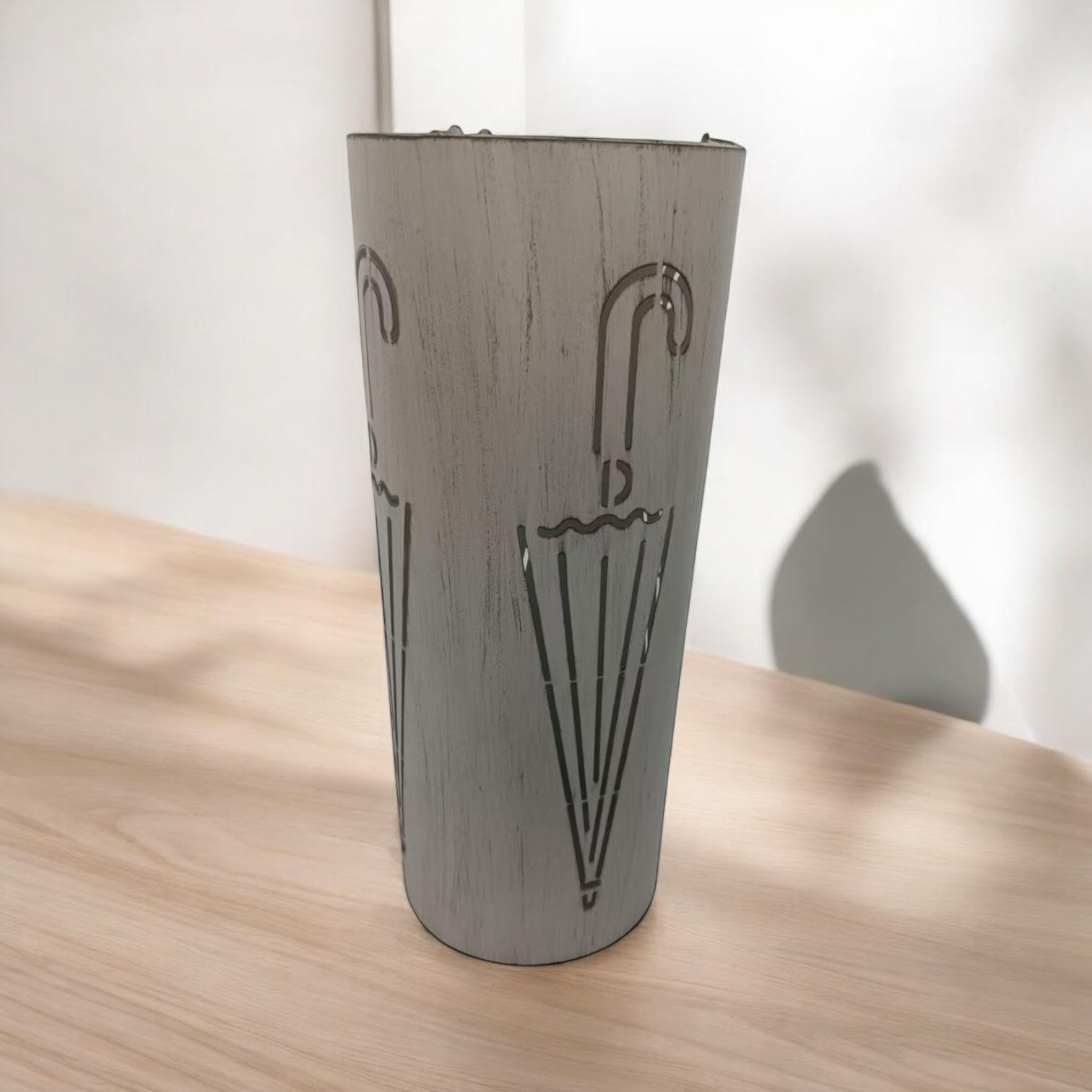 MSL 49cm Cream Metal Umbrella Stand