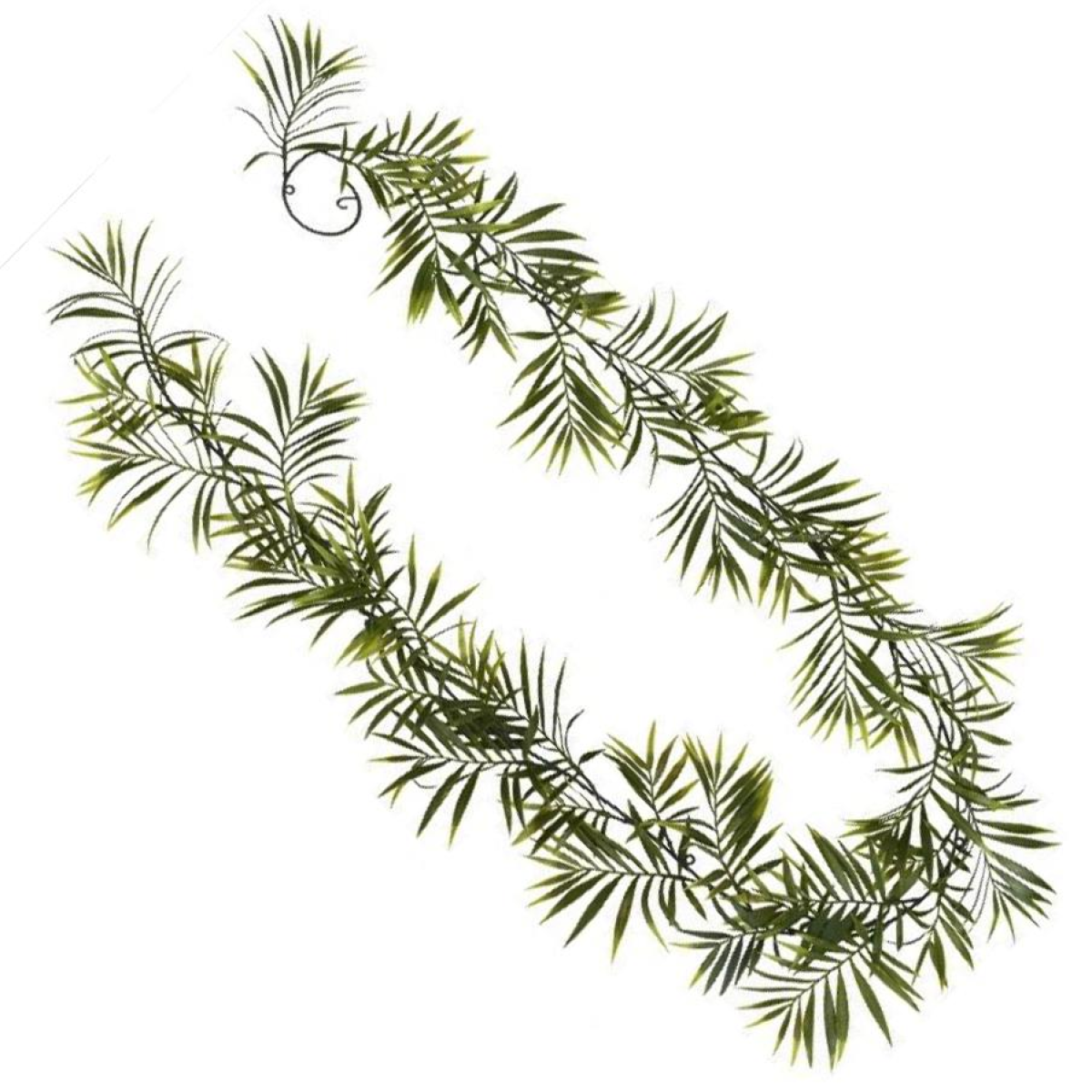 Leaf 190cm Fire Retardant Artificial Palm Garland
