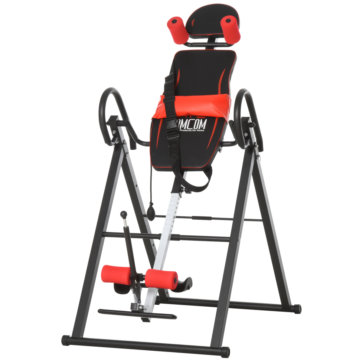Adjustable Gravity Inversion Table with Safety Belt for Back and Muscle Relief