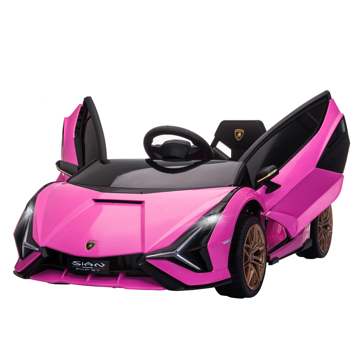 Officially Licensed Lamborghini SIAN 12V Kids Ride On Car with Remote