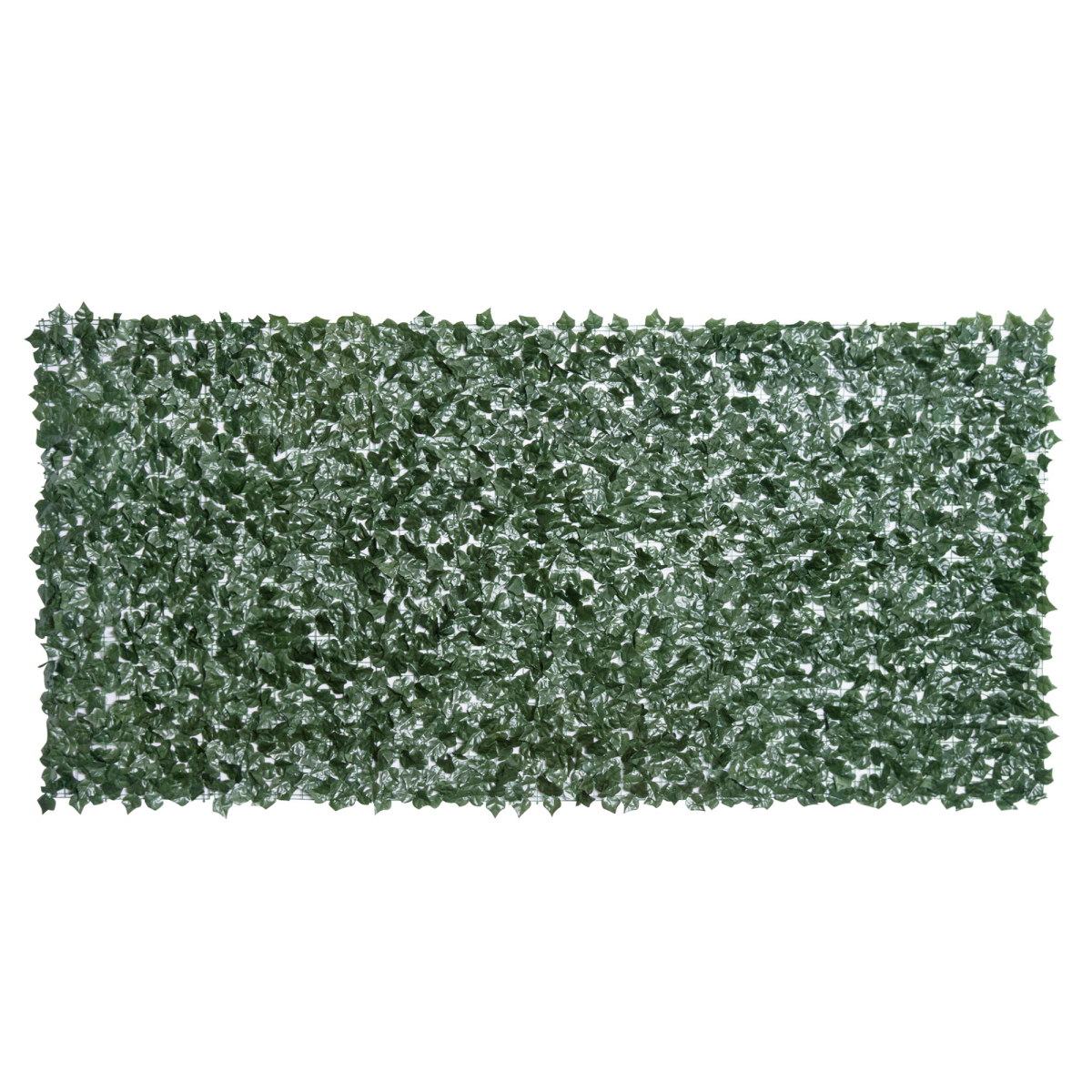 Outsunny Artificial Leaf Hedge Panel Privacy Screen 3m x 1.5m