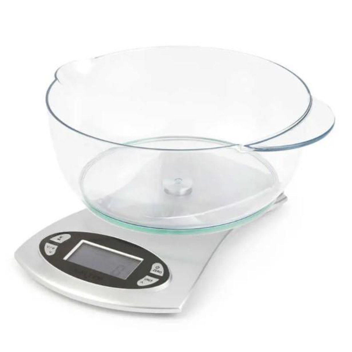 Salter 4-in-1 Digital Kitchen Scale and Bowl, 5kg, 1.8L Detachable Bowl