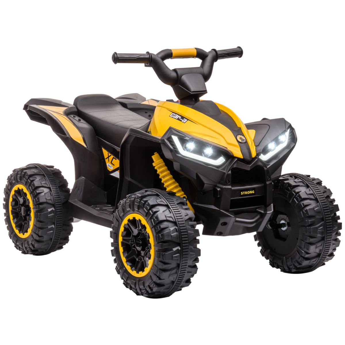 HOMCOM 12V Electric Quad Bike for Kids, Ride On ATV Toy, Ages 3-5