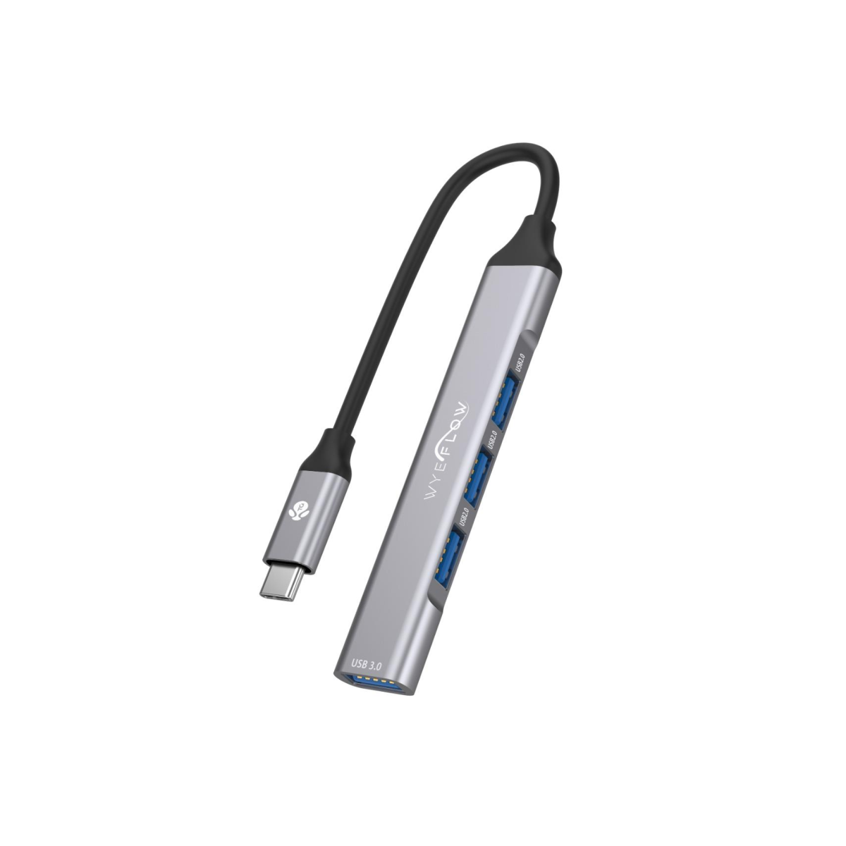 WYE USB-C USB 3.0 Hub, 1x USB 3.0 + 3x USB 2.0, 5 Gbps