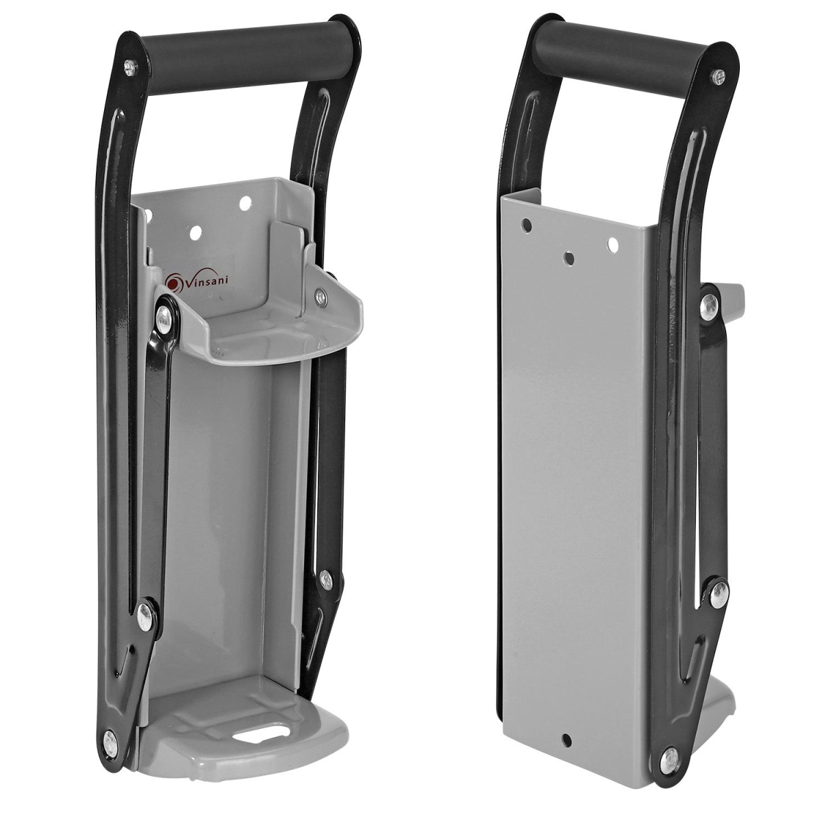 Vinsani 2-in-1 Can Crusher with Built-In Bottle Opener