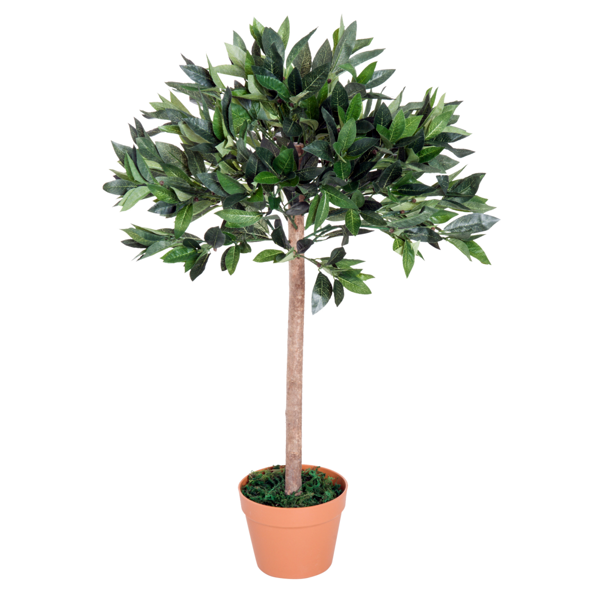 Outsunny Artificial Olive Tree Plant, 90 cm, Realistic Decor