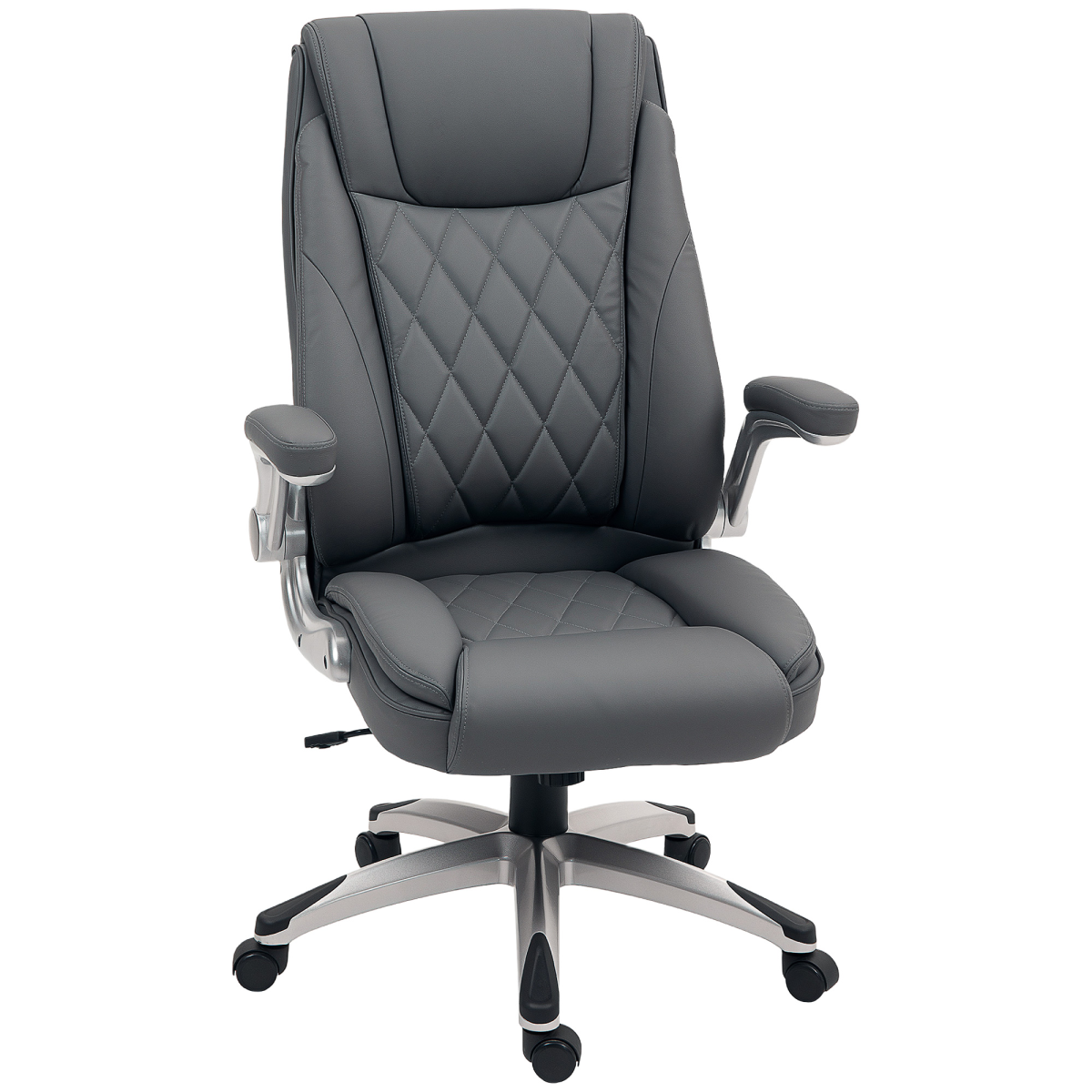 Vinsetto High Back Swivel Executive Office Chair, Dark Grey