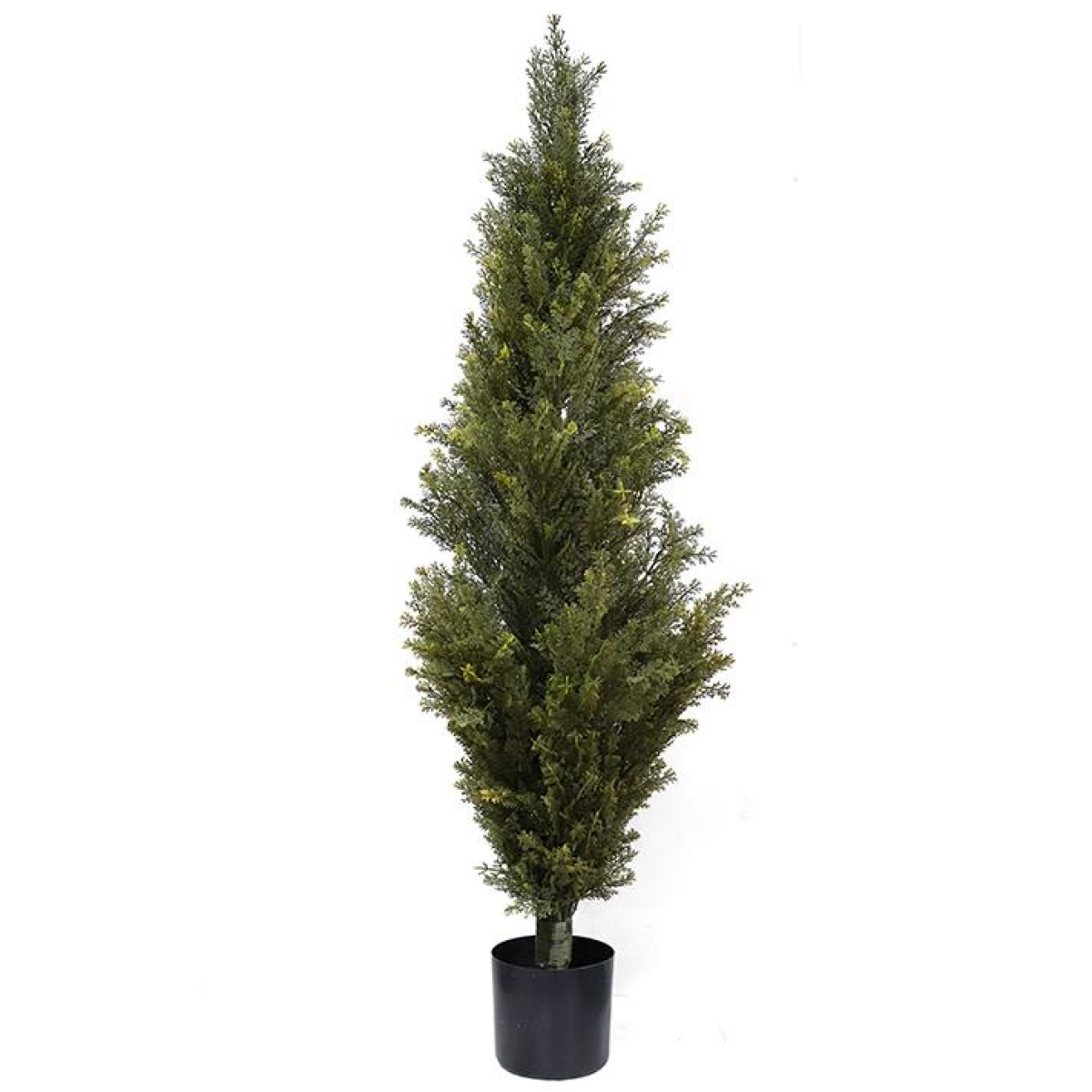 120cm Artificial Cypress Topiary Tree, Natural Look, Full Lifelike Appearance, Maintenance Free