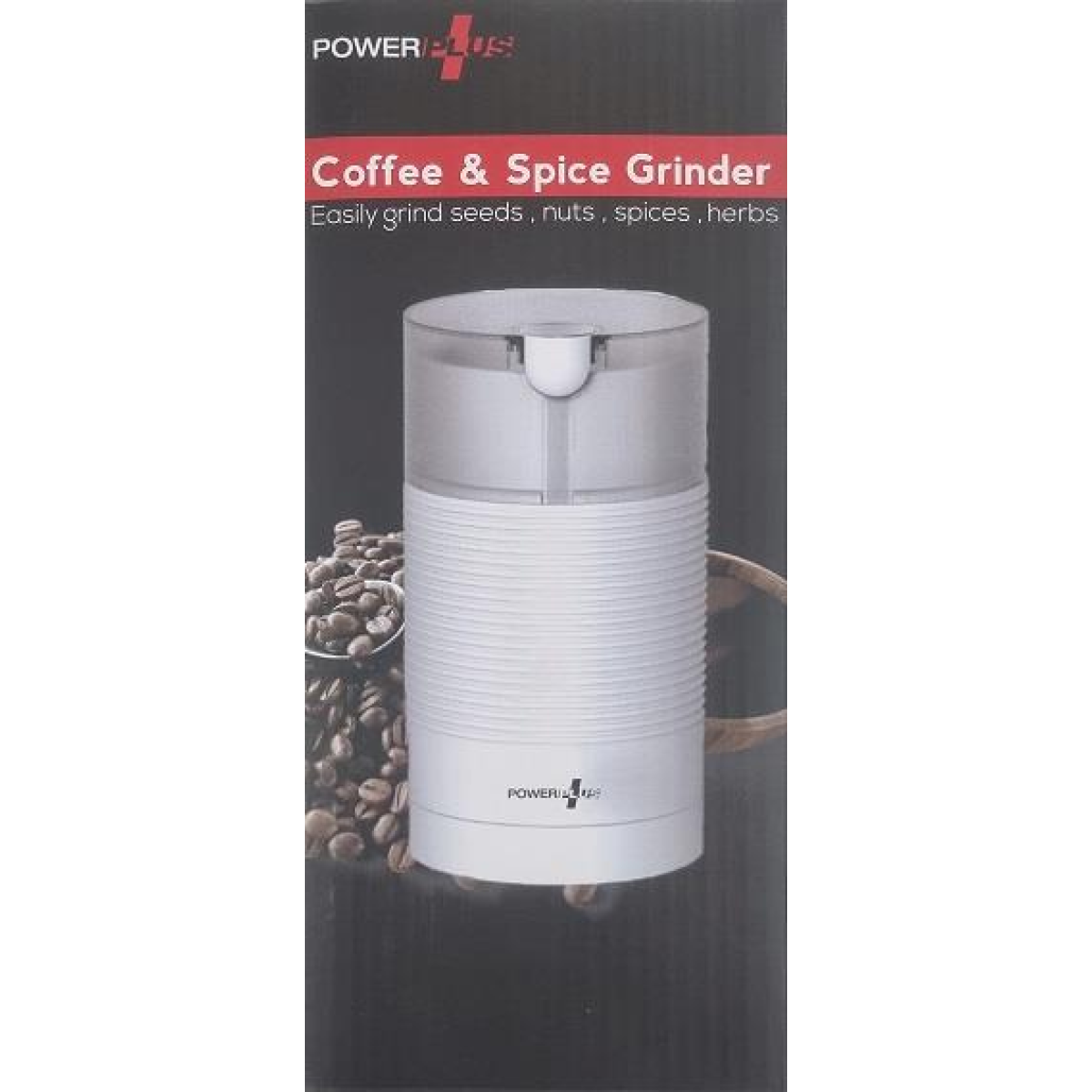 Powerplus 150W Coffee & Spice Grinder, 70g, Stainless Steel Blades