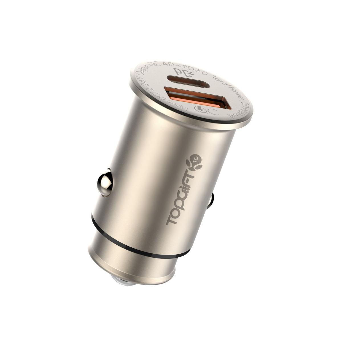 WYEFLUX 30W Compact In-Car Charger for DC 12-24V Vehicles