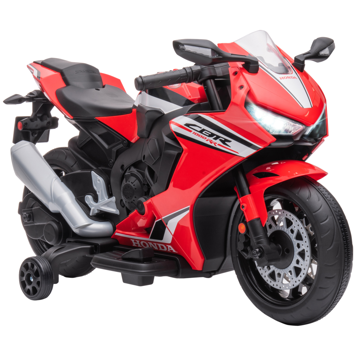 Honda Licensed 6V Kids Electric Motorbike Ride On Bike with Light and Sound for 3-5 Years