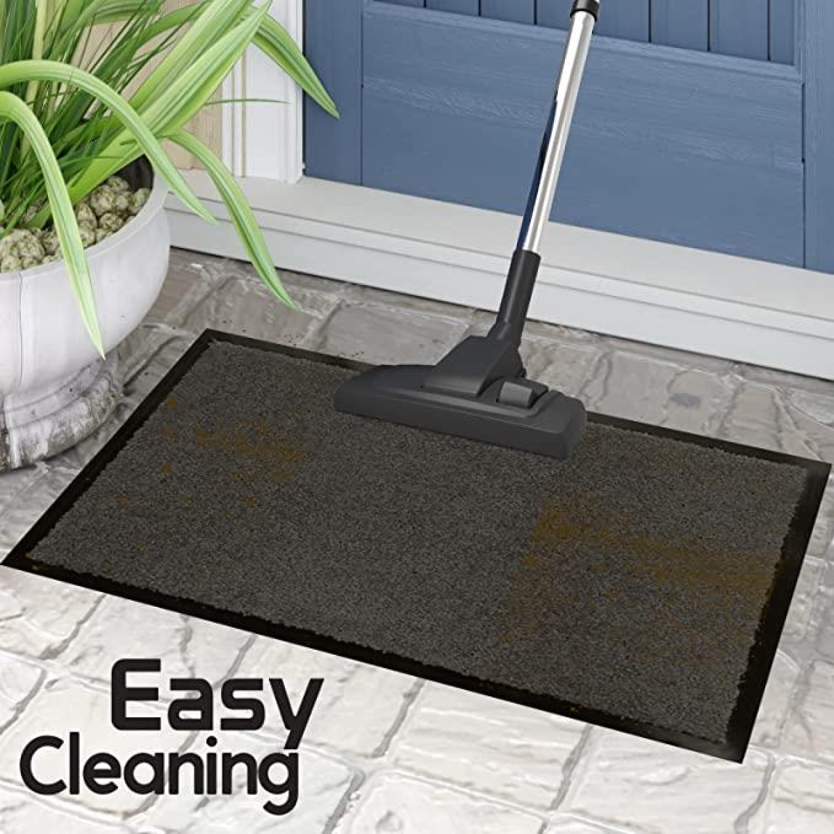 Heavy Duty Rubber Barrier Mat 90 x 150 cm Anthracite