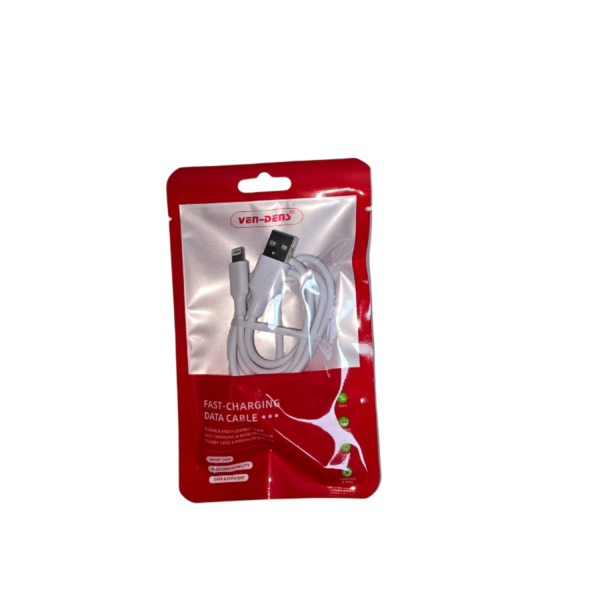 Ven-Dens 8-Pin to USB Charging Cable, Box of 50