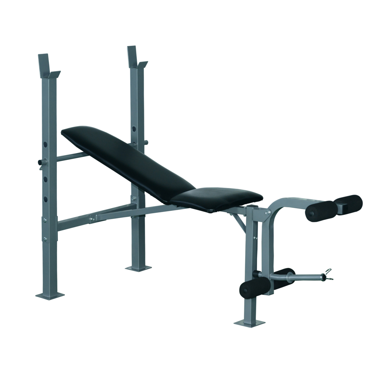Adjustable Multi Gym Weight Bench with Adjustable Barbell Rack for Chest, Leg and Abs Training
