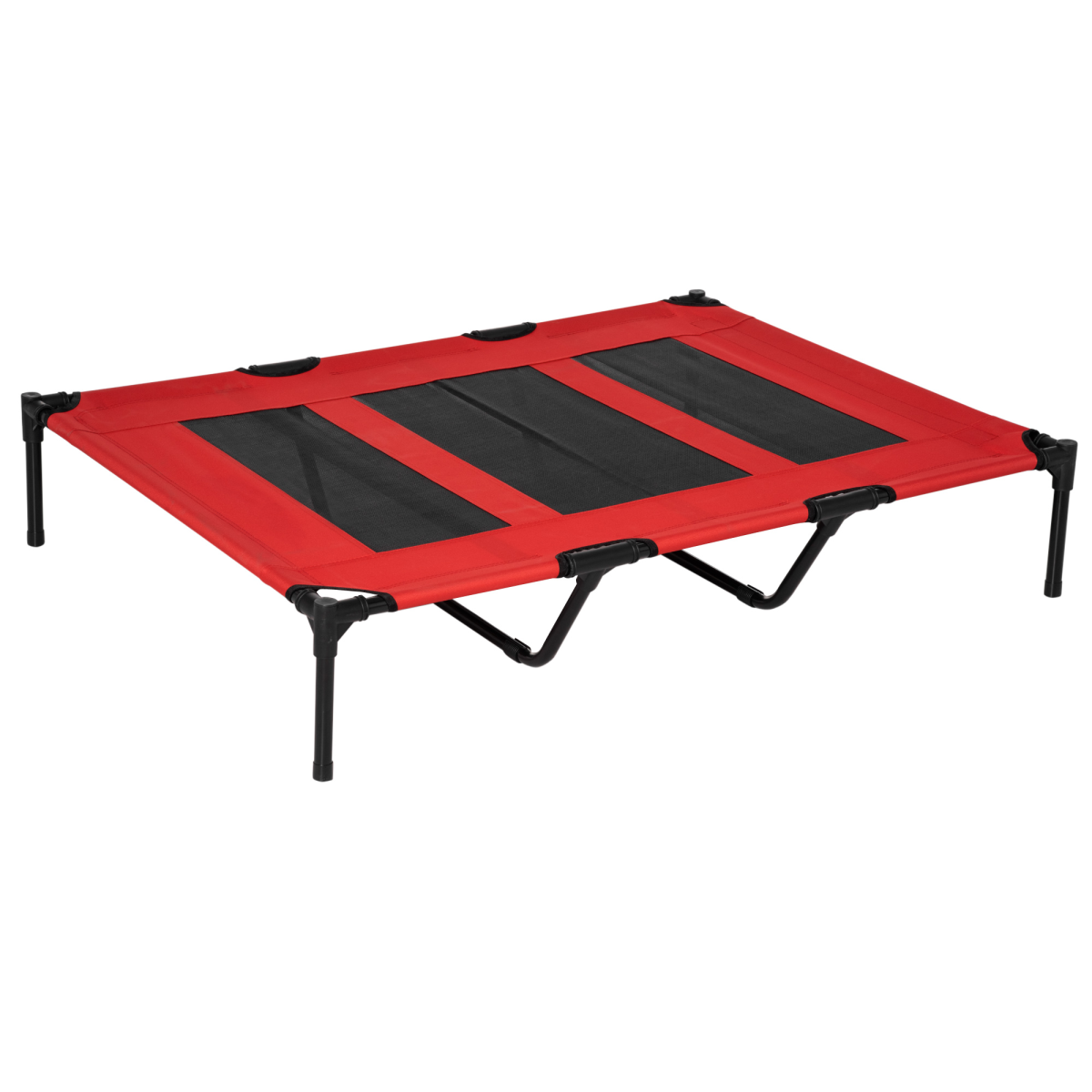 PawHut Cooling Raised Dog Bed with Carry Bag, Indoor/Outdoor