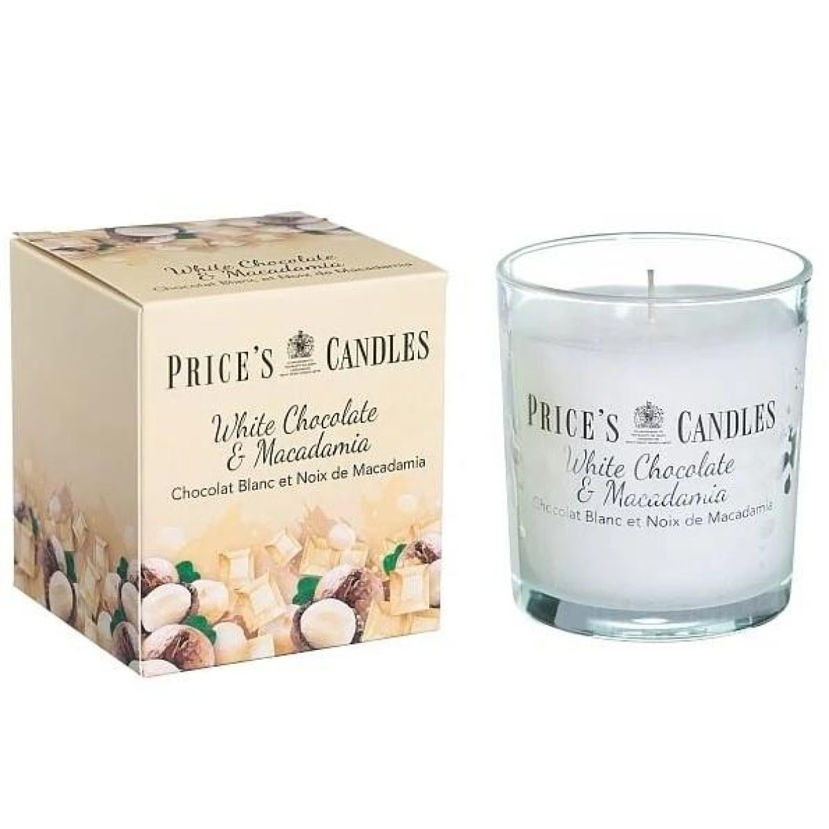 Price's White Chocolate Small Jar Candle 170g