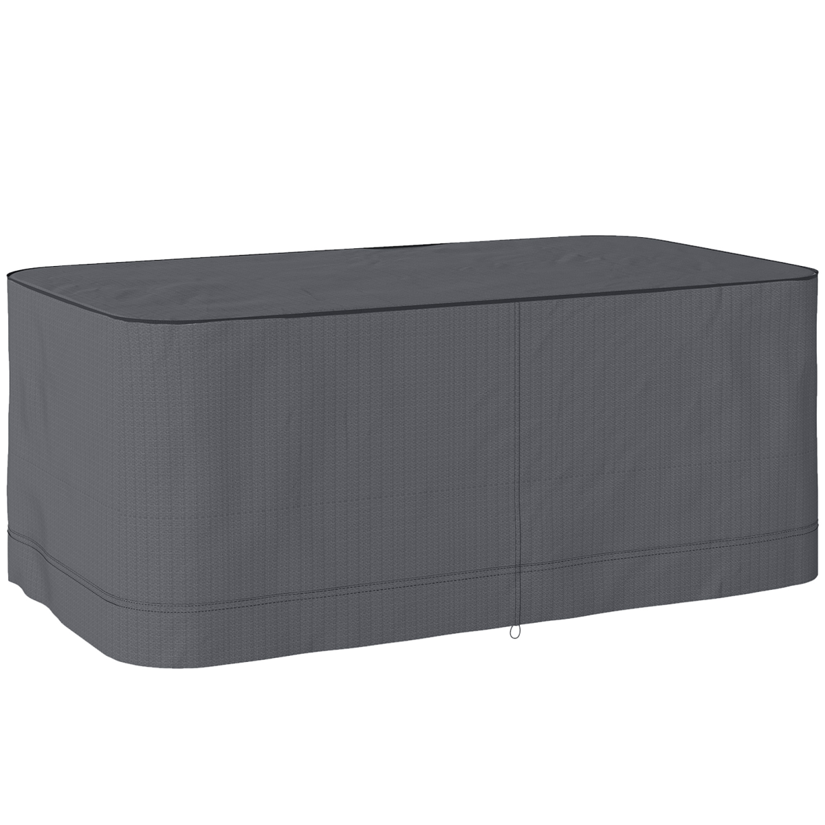 Outsunny Garden 2-3 Seater Sofa Cover, Water-Resistant Oxford Furniture Cover, Grey