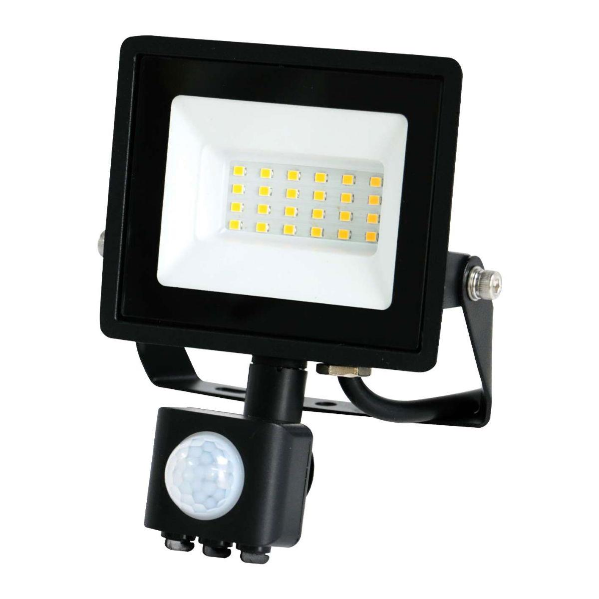 Eveready 10W IP44 LED PIR Floodlight, 1000 Lumen, 4000K Cool White