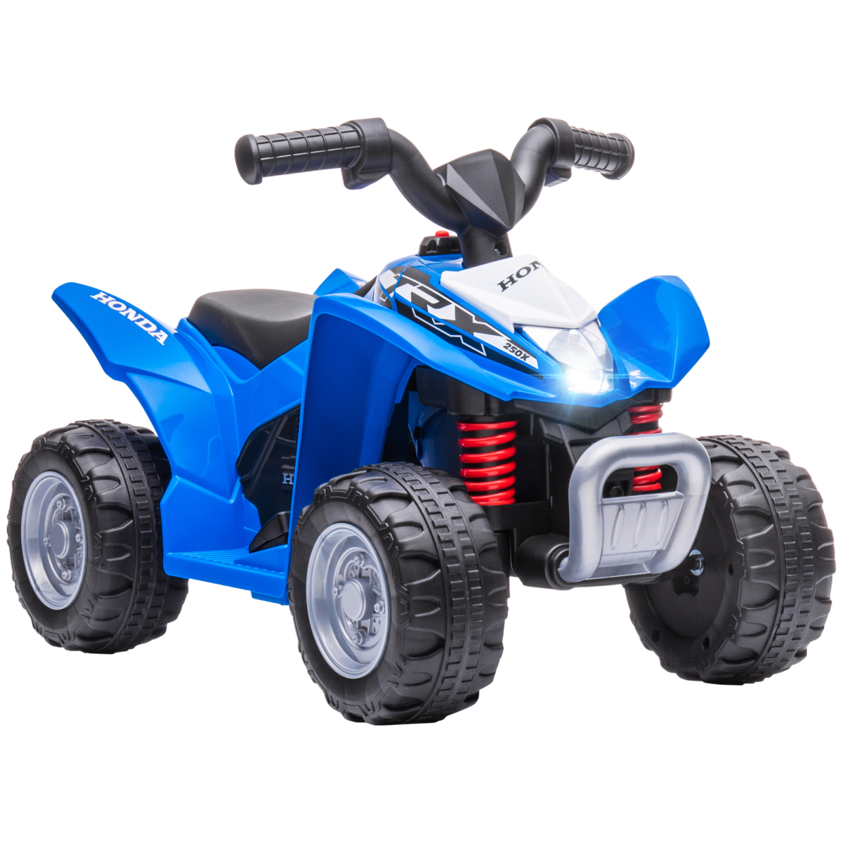 AIYAPLAY Honda Licensed Kids 6V Electric ATV Ride-On, Blue