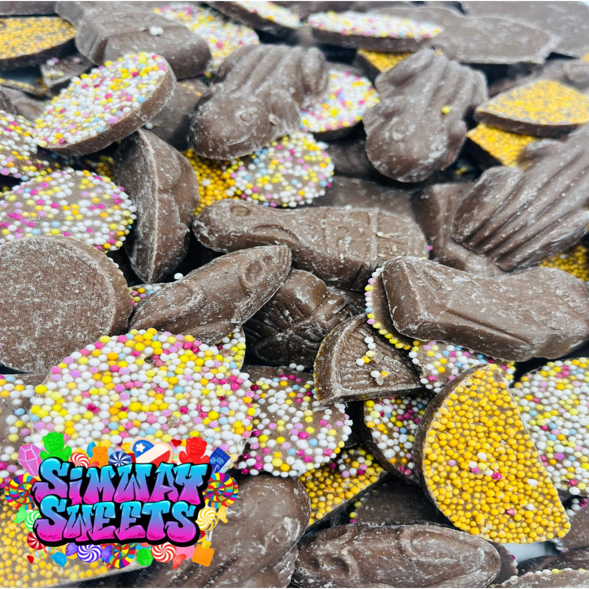 Simway Sweets Milk Chocolate Pick 'n' Mix Resealable Pouch 1kg